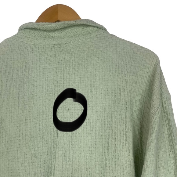 Free People Like A Cloud Blazer Light Green X-Large NWT - Picture 11 of 11